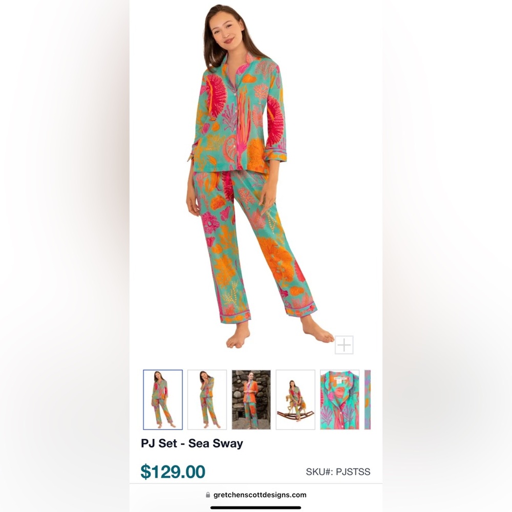 NWT Gretchen Scott Pajama Set - Size XXS